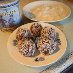 fem chokladbollar