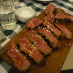 bistecca fiorentina 7 skivor med salt