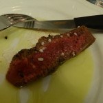 bistecca fiorentina 8 på tallrik