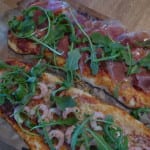 rucola avlång pizza